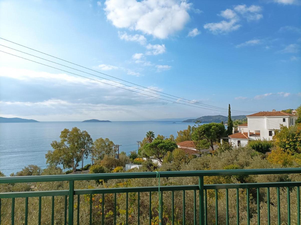 Ftelia House Villa สเกียธอสทาวน์ ภายนอก รูปภาพ